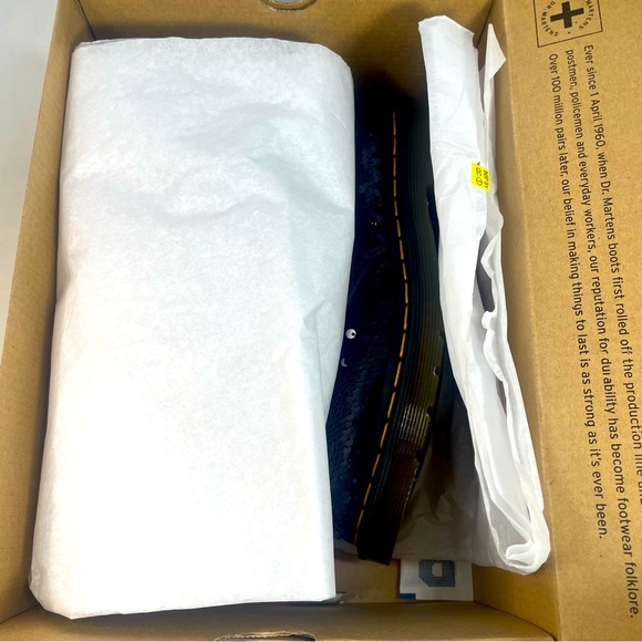 BNIB DR MARTENS 1461 SHIFTABLE SEQUINS LOAFER BLACK/SILVER UK 3 US 5 - Picture 16 of 16